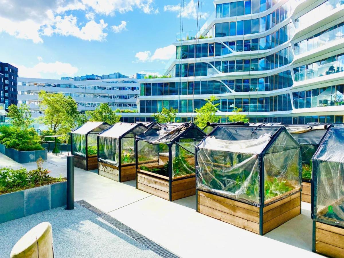 Apartment Private Seaview - 2 Balconies, 11th Floor, Elevator, Friendly Lively Area Århus